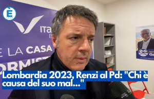 Lombardia 2023, Renzi al Pd: “Chi è causa del suo mal…”