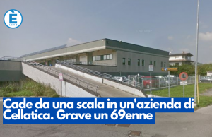 Cade da una scala in un’azienda di Cellatica. Grave un 69enne