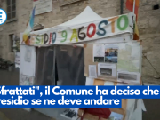 “Sfrattati”, il Comune ha deciso che il presidio se ne deve andare