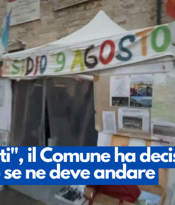 “Sfrattati”, il Comune ha deciso che il presidio se ne deve andare