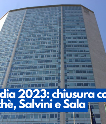 Lombardia 2023: chiusura con Santanchè, Salvini e Sala