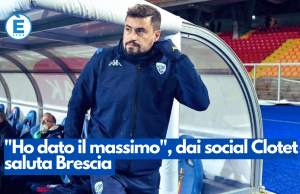 “Ho dato il massimo”, dai social Clotet saluta Brescia