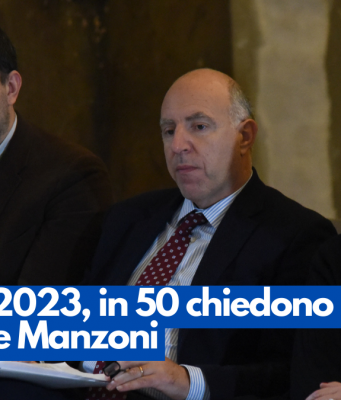 Loggia 2023, in 50 chiedono al Pd di scegliere Manzoni