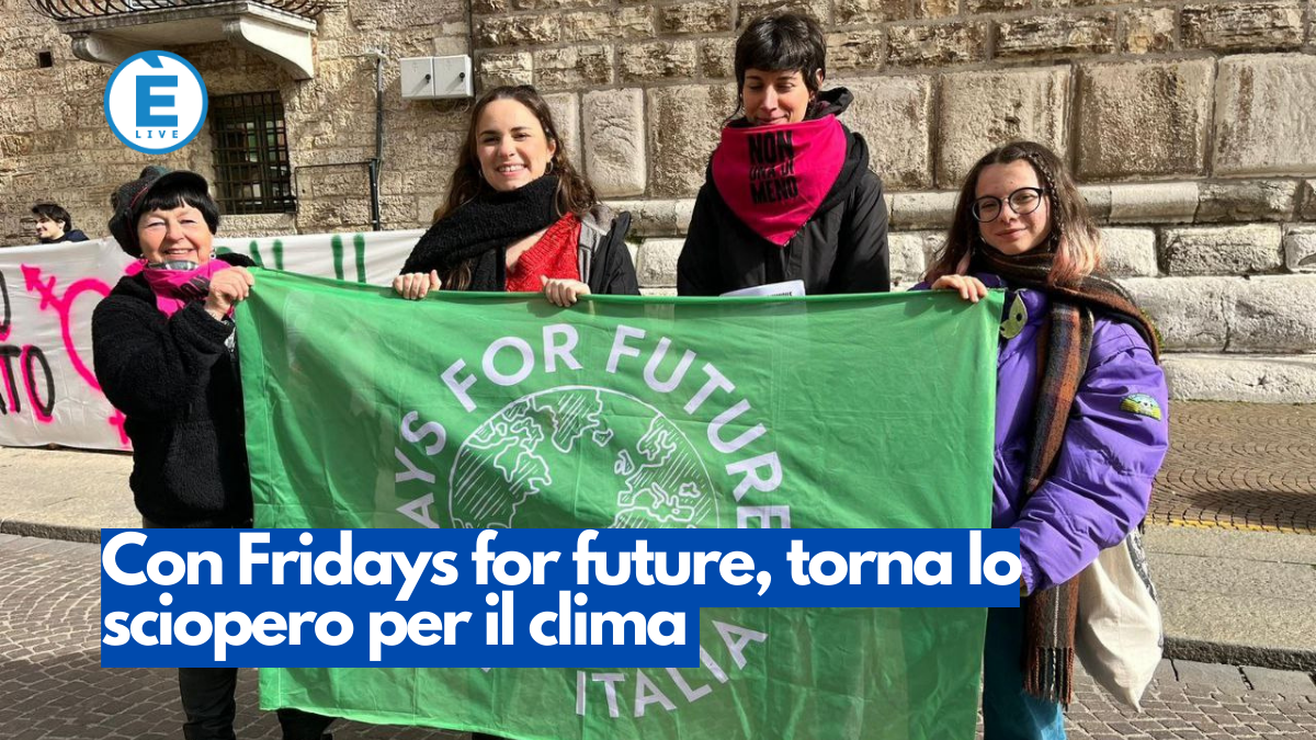 Fridays for future, in piazza con lo sciopero per il clima