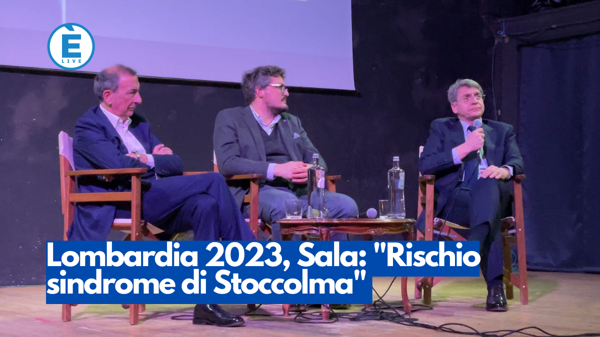 Lombardia 2023, Sala: “Rischio sindrome di Stoccolma”