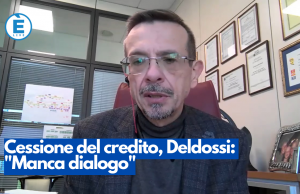 Cessione del credito, Deldossi: “Manca dialogo”