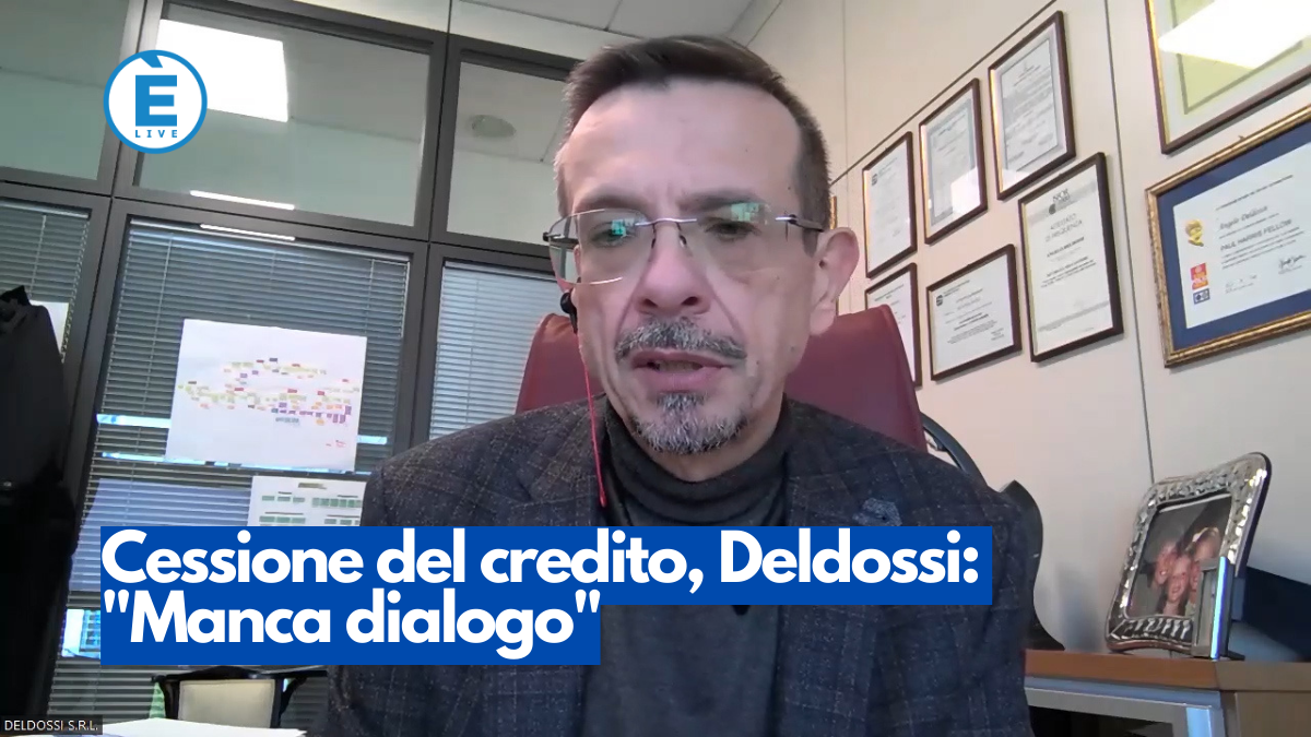 Cessione del credito, Deldossi: “Manca dialogo”