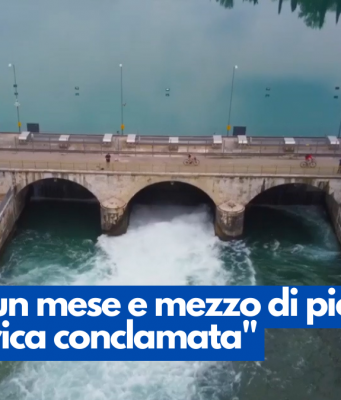 Manca un mese e mezzo di pioggia, “crisi idrica conclamata”