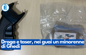 Droga e taser, nei guai un minorenne di Ghedi