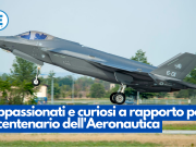 Appassionati e curiosi a rapporto per il centenario dell’Aeronautica