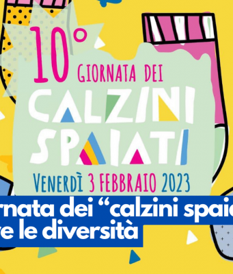 È la Giornata dei “calzini spaiati”, per accettare le diversità