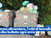 Spreco alimentare, 1 mld di tonnellate di cibo buttato ogni anno