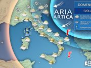 Gelo artico in arrivo da domenica. Pioggia e rischio neve