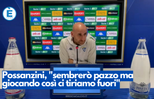 Possanzini, “sembrerò pazzo ma giocando così ci tiriamo fuori”