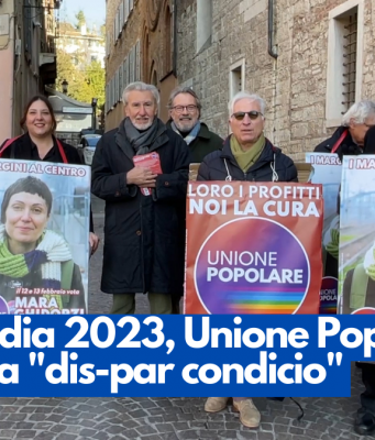 Lombardia 2023, Unione Popolare denuncia “dis-par condicio”