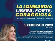 Lombardia 2023, la Min. Santanchè chiude la campagna per FdI