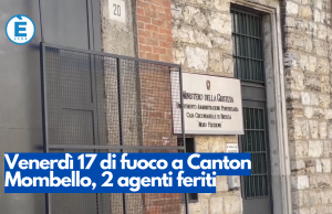 Venerdì 17 di fuoco a Canton Mombello, 2 agenti feriti