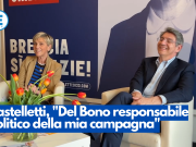 Castelletti, “Del Bono responsabile politico della mia campagna”
