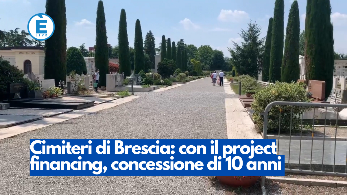 Cimiteri di Brescia: con il project financing, concessione di 10 anni