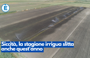 Siccità, la stagione irrigua slitta anche quest’anno