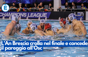 L’An Brescia crolla nel finale e concede il pareggio all’Osc