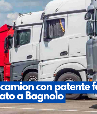 Guida il camion con patente falsa. Denunciato a Bagnolo