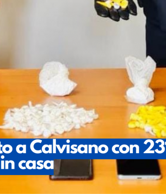 Arrestato a Calvisano con 231 dosi di cocaina in casa