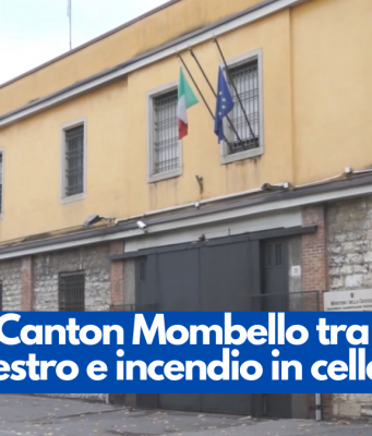 Caos a Canton Mombello tra minacce di sequestro e incendio in cella