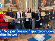 Da “Noi per Brescia” quattro nuovi defibrillatori