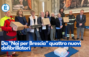 Da “Noi per Brescia” quattro nuovi defibrillatori