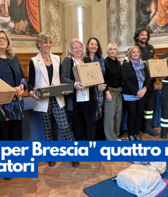 Da “Noi per Brescia” quattro nuovi defibrillatori