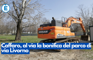 Caffaro, al via la bonifica del parco di via Livorno