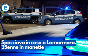 Spacciava in casa a Lamarmora. 35enne in manette