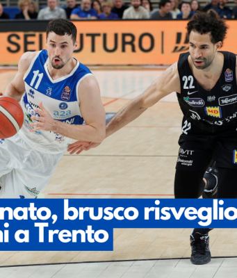 Campionato, brusco risveglio per la Germani a Trento