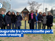 Inaugurate tre nuove casette per il “book crossing”