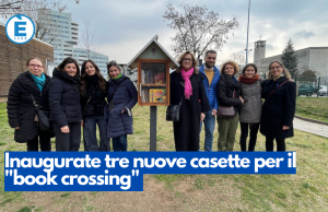Inaugurate tre nuove casette per il “book crossing”