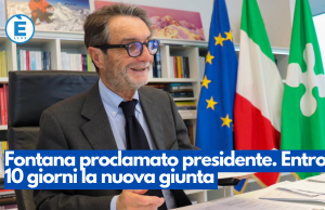 Fontana proclamato presidente. Entro 10 giorni la nuova giunta