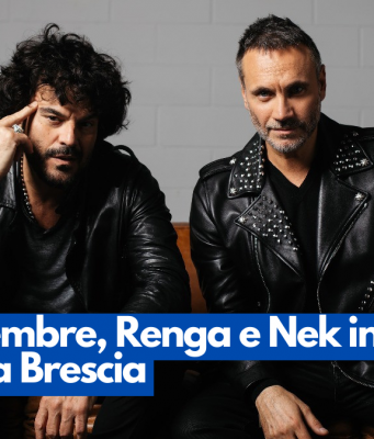 Il 7 settembre, Renga e Nek in piazza Loggia a Brescia