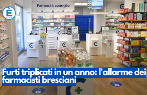 Furti triplicati in un anno: l’allarme dei farmacisti bresciani