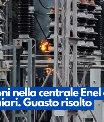 Esplosioni nella centrale Enel di Montichiari. Guasto risolto