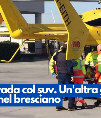 Fuori strada col suv. Un’altra giovane vittima nel bresciano