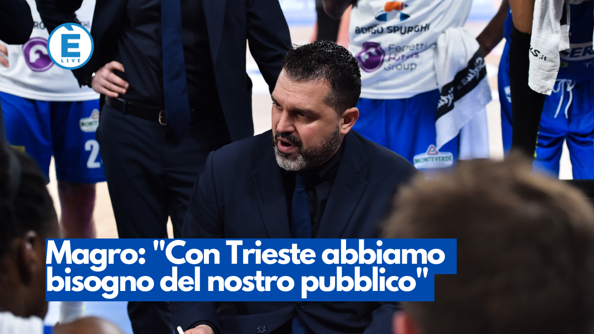 Magro: “Con Trieste abbiamo  bisogno del nostro pubblico”