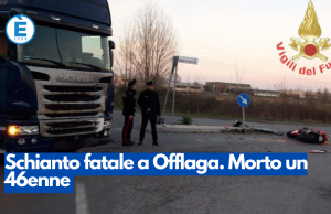 Schianto fatale a Offlaga. Morto un 46enne