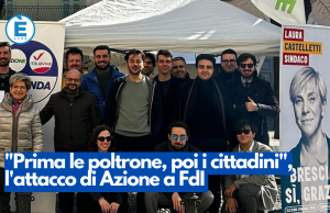 “Prima le poltrone, poi i cittadini”, l’attacco di Azione a FdI