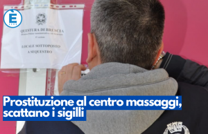 Prostituzione al centro massaggi, scattano i sigilli
