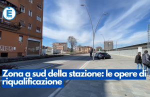 Zona a sud della stazione: le opere di riqualificazione