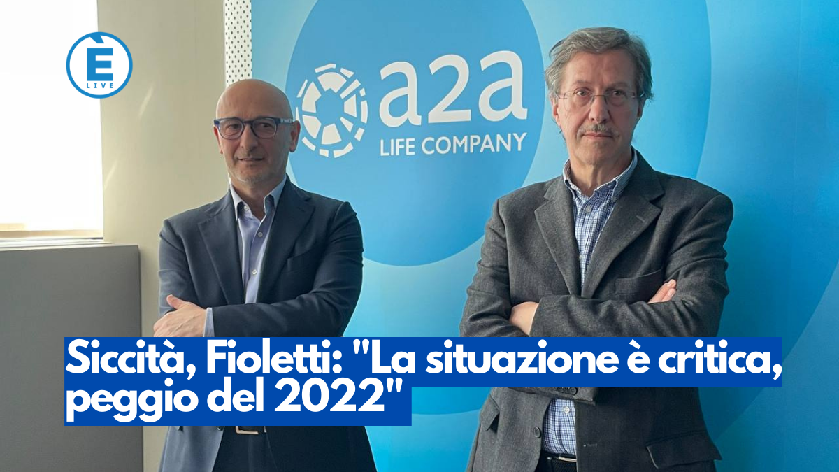 Siccità, Fioletti: “La situazione è critica, peggio del 2022”