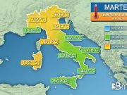 Inizia la primavera, anche nelle temperature