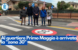 Al quartiere Primo Maggio è arrivata la “zona 30”