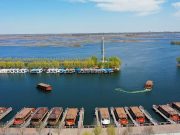 Cina: avviato in prova servizio bus d’acqua sul lago Baiyangdian